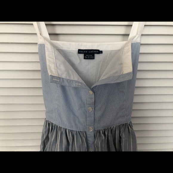 Ralph Lauren • Cotton Button-Front Sun Dress - Picture 3 of 6